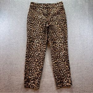 Michael Kors Women's size 8 Leopard-Print Pants
